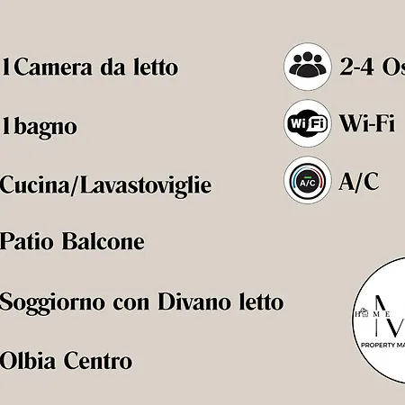 公寓 Mmhs-olbia Centro